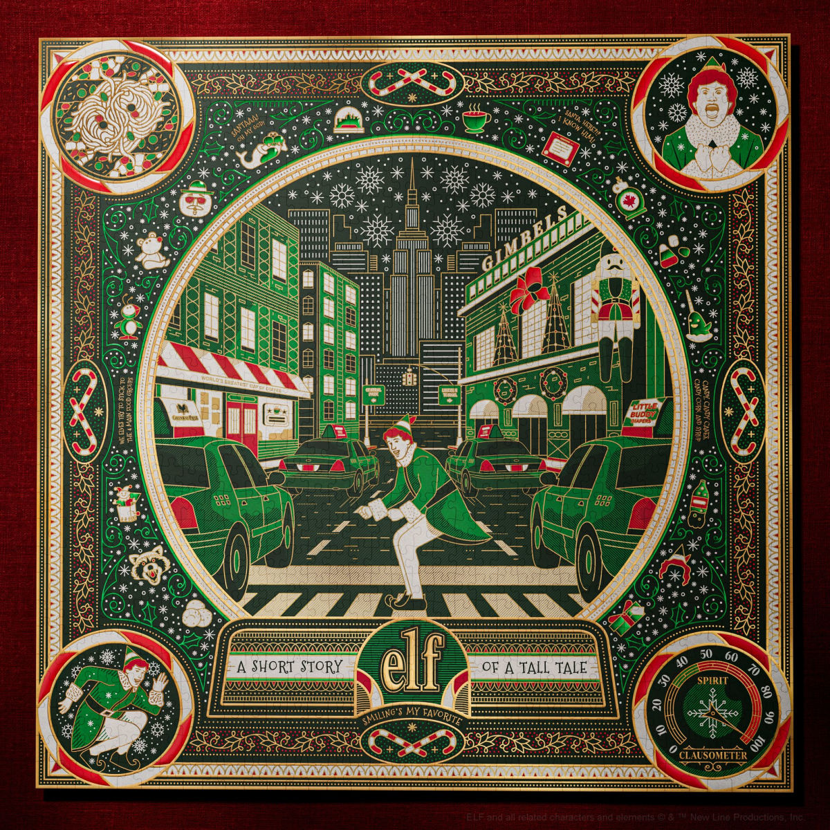 Elf Movi - Jigsaw Multi-Dimensionales Puzzle (1000 Teile)