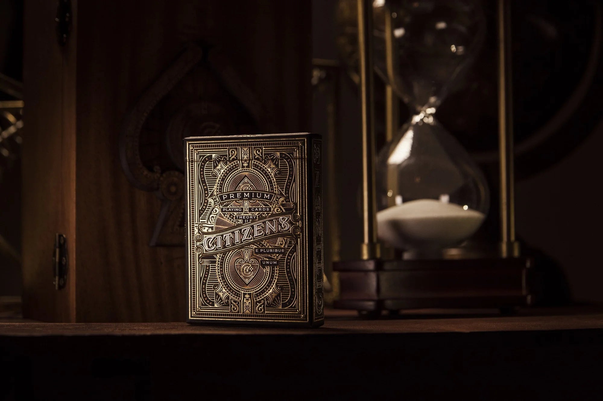 Citizens Spielkarten Wood Box