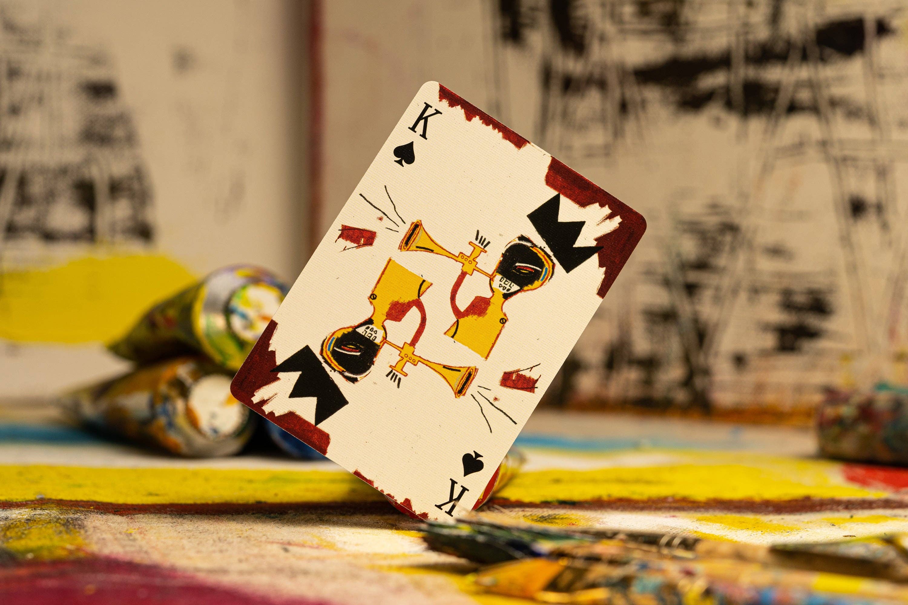 Basquiat-Spielkarten