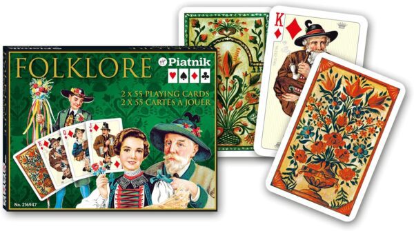 Folklore Trachtenbridge Spielkarten