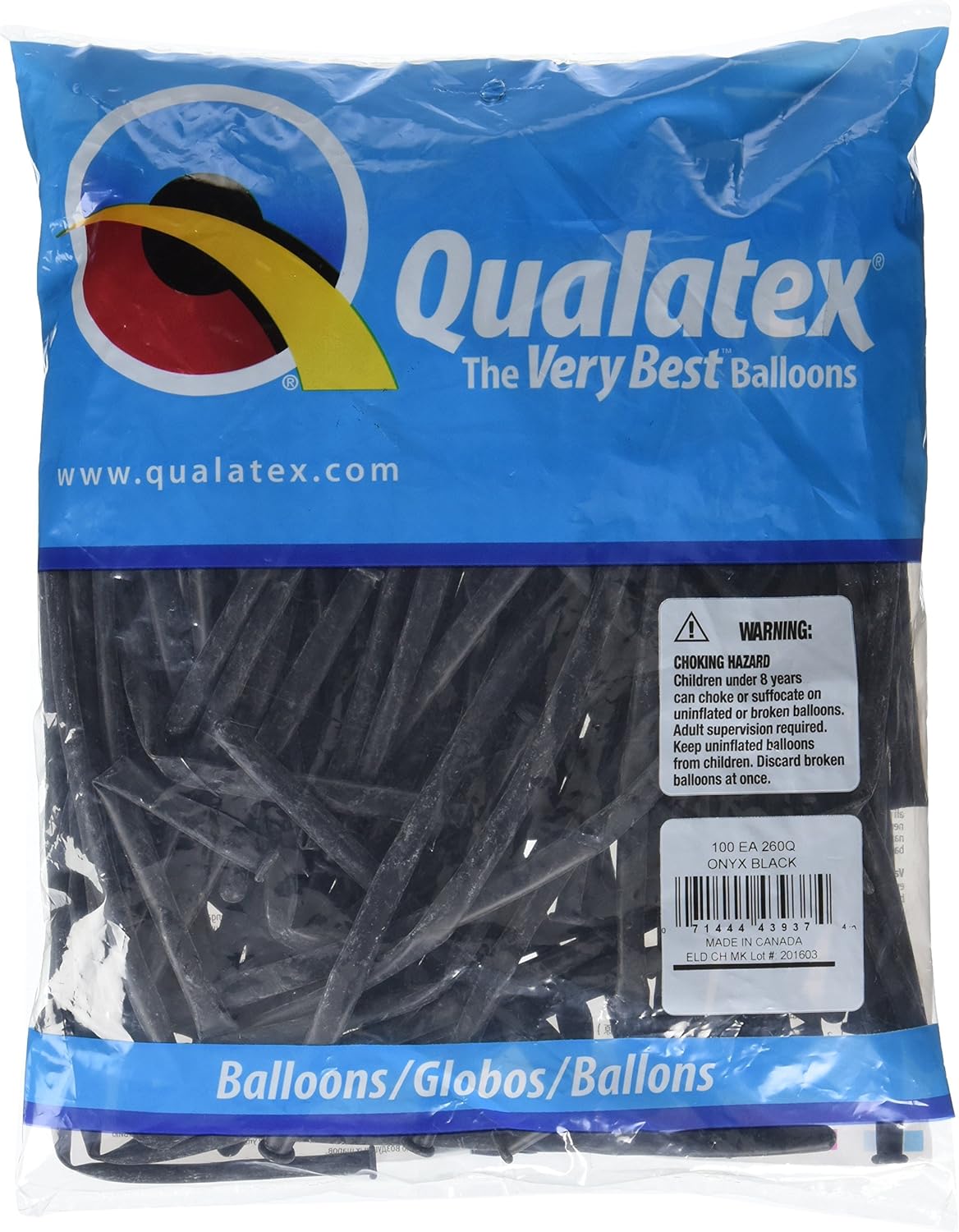 Modellierballons Qualatex 260Q = 2" x 60"