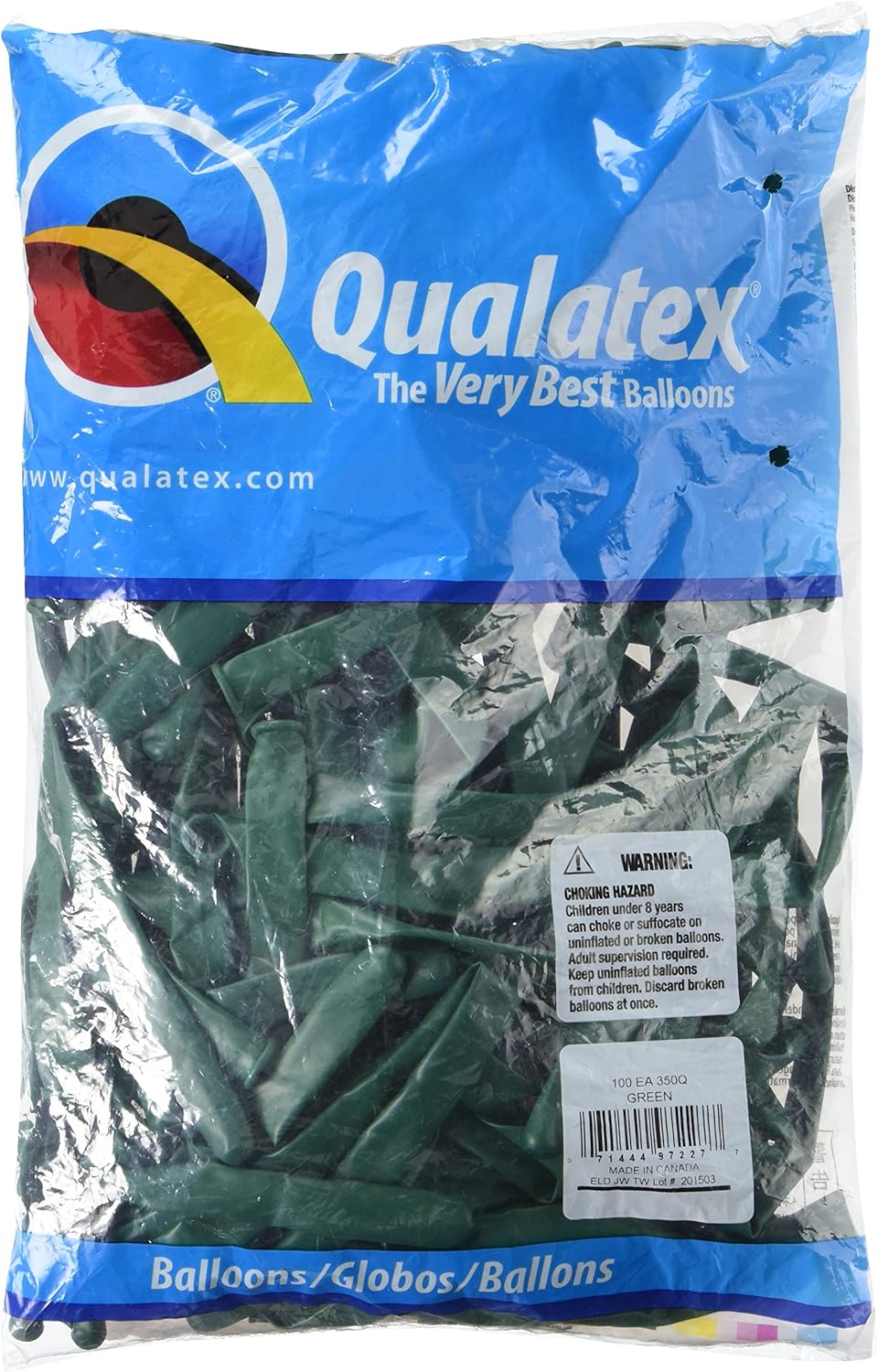 Qualatex 350Q Latex Balloons, 3" x 50"