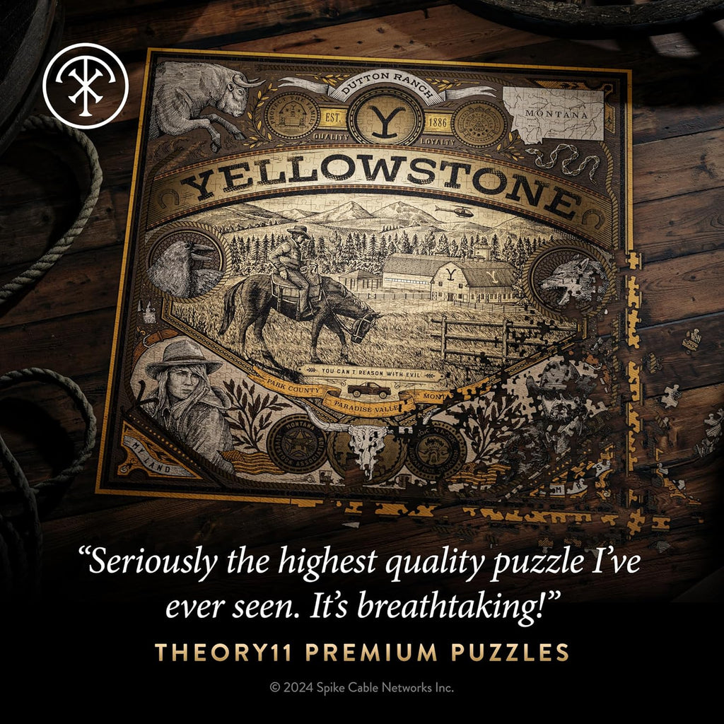 Yellowstone Playing Cards / Puzzle