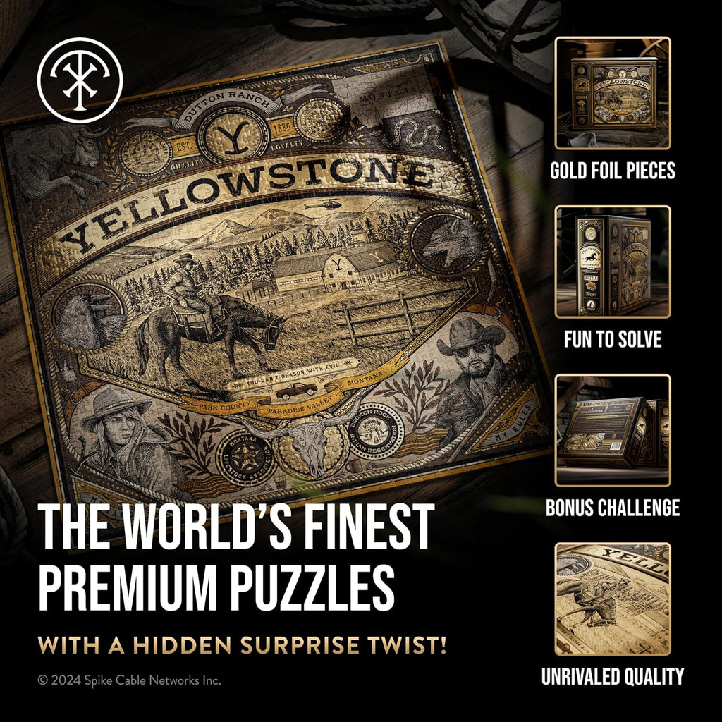 Yellowstone Playing Cards / Puzzle