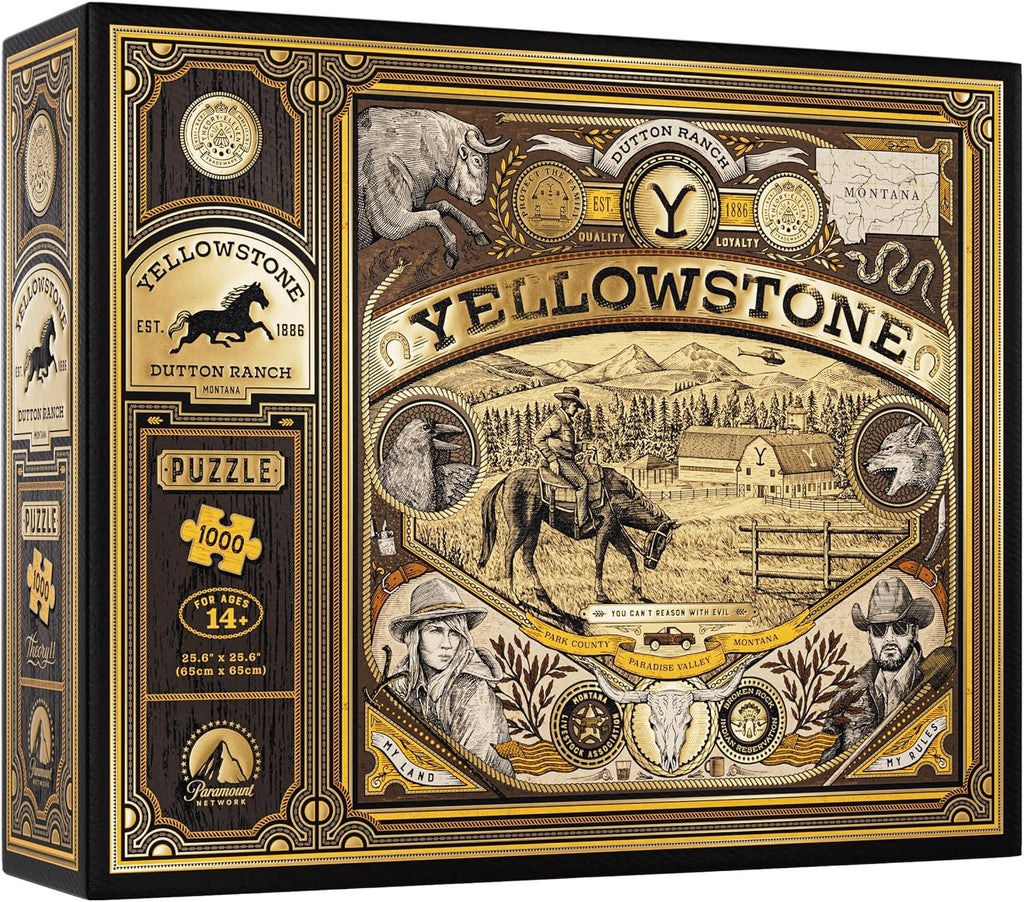 Yellowstone Playing Cards / Puzzle