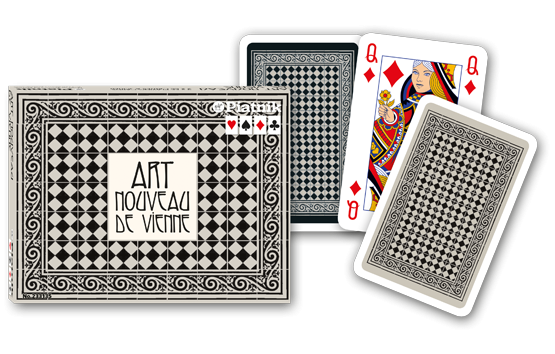 Art Nouveau de Vienne Spielkarten