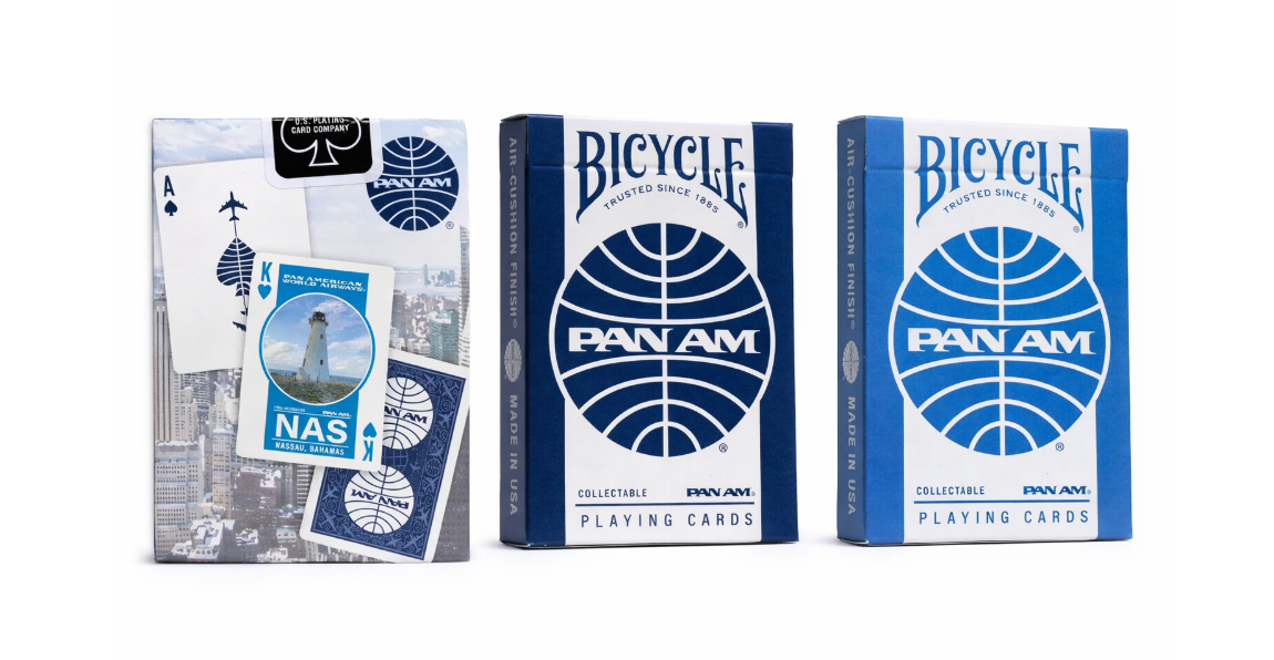 Bicycle Pan Am Airlines Spielkarten