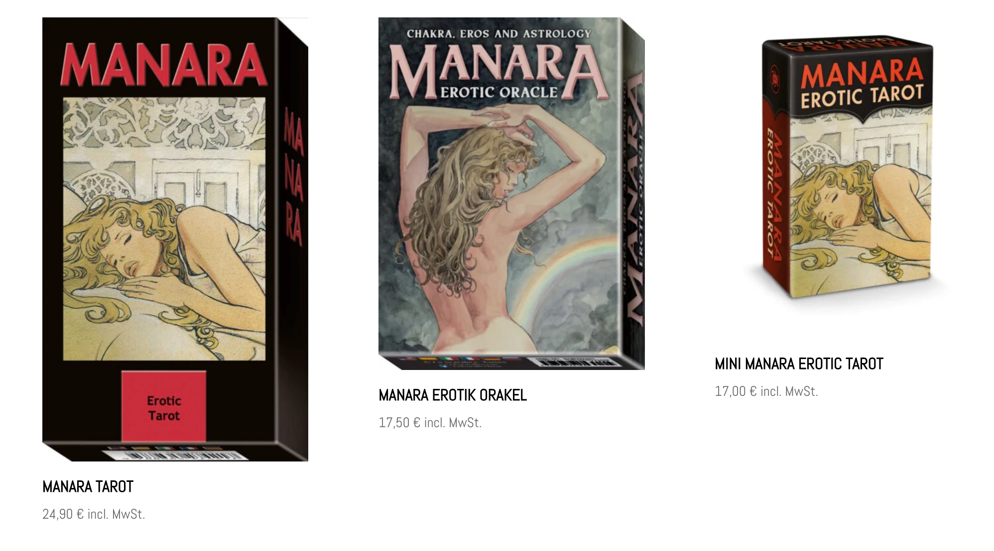Manara – Erotische Kollektion