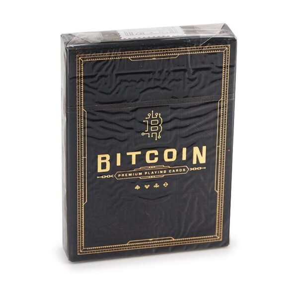 Bitcoin Spielkarten - Black Edition