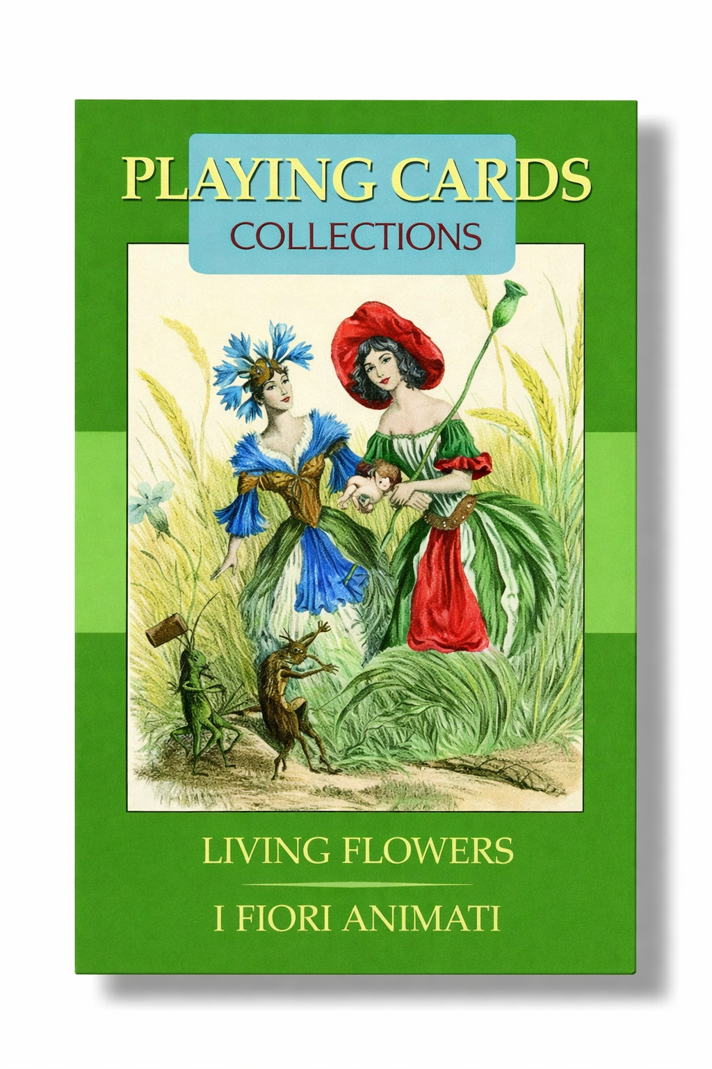 Blumen Zauber Spielkarten