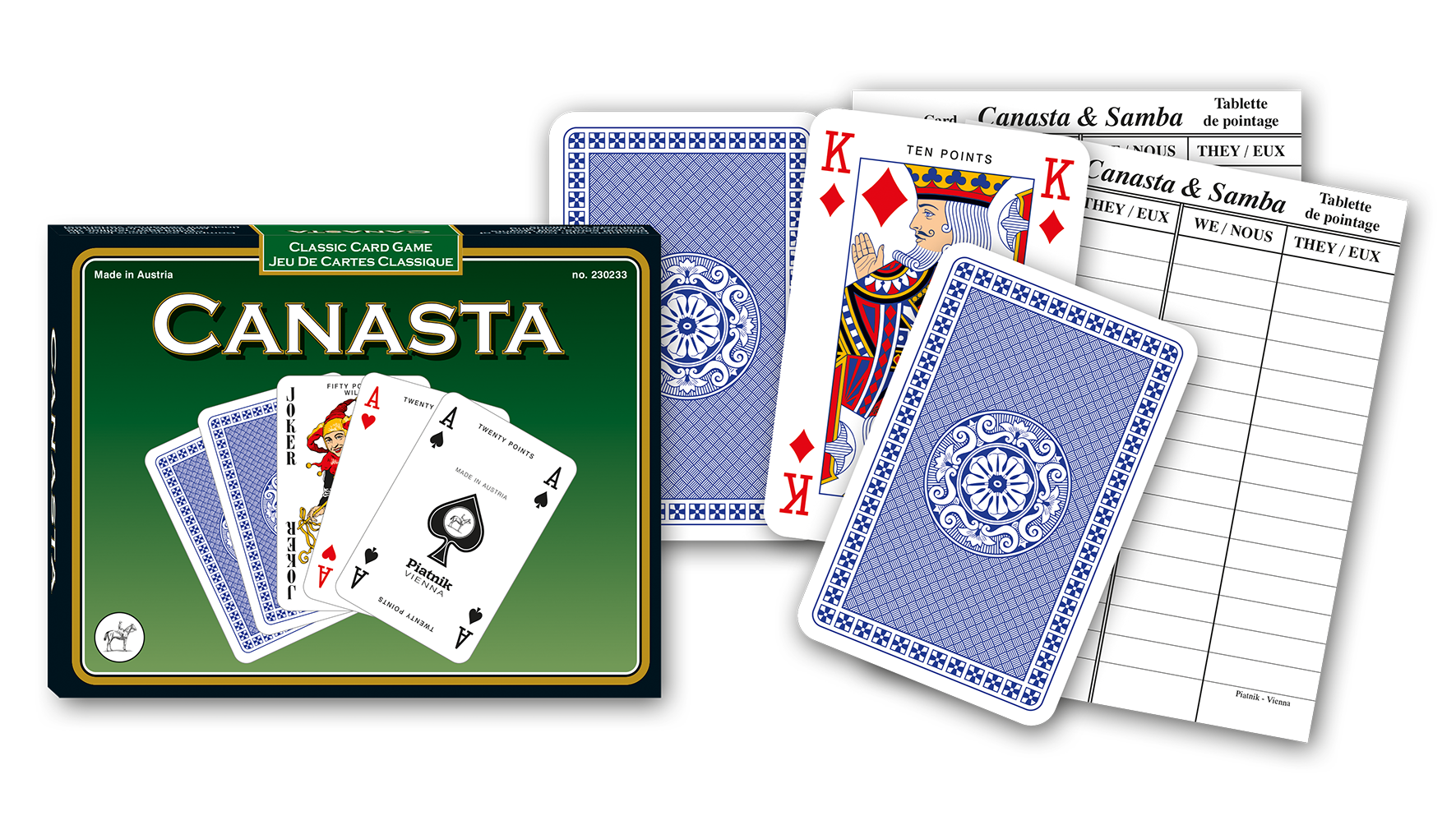 Canasta Spielkarten Standart