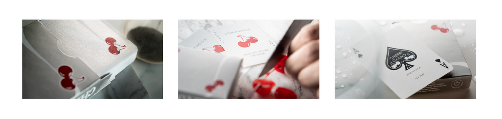 Cherry Casino Spielkarten Silver