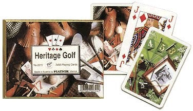 Heritage Golf Spielkarten Piatnik