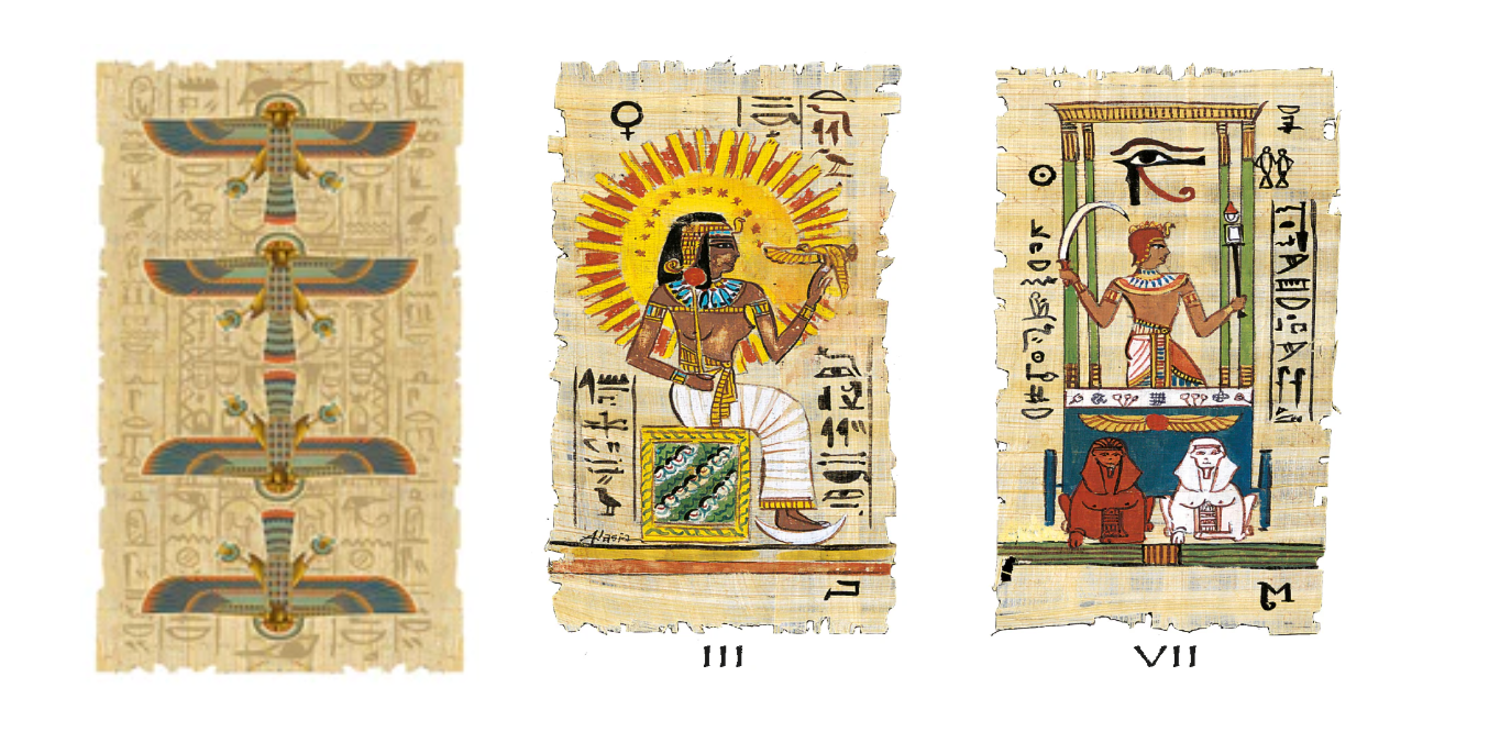 Mini Egyptian Tarot