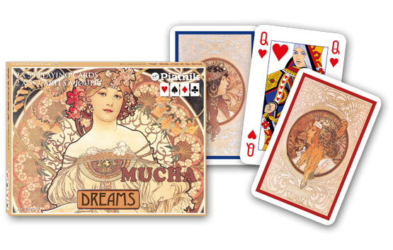 Mucha Dreams Spielkarten