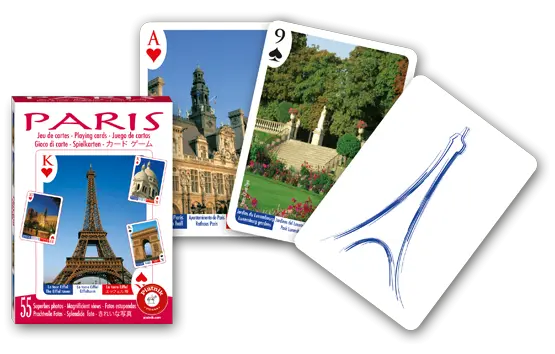 Paris Souvenir jeu de Cartes