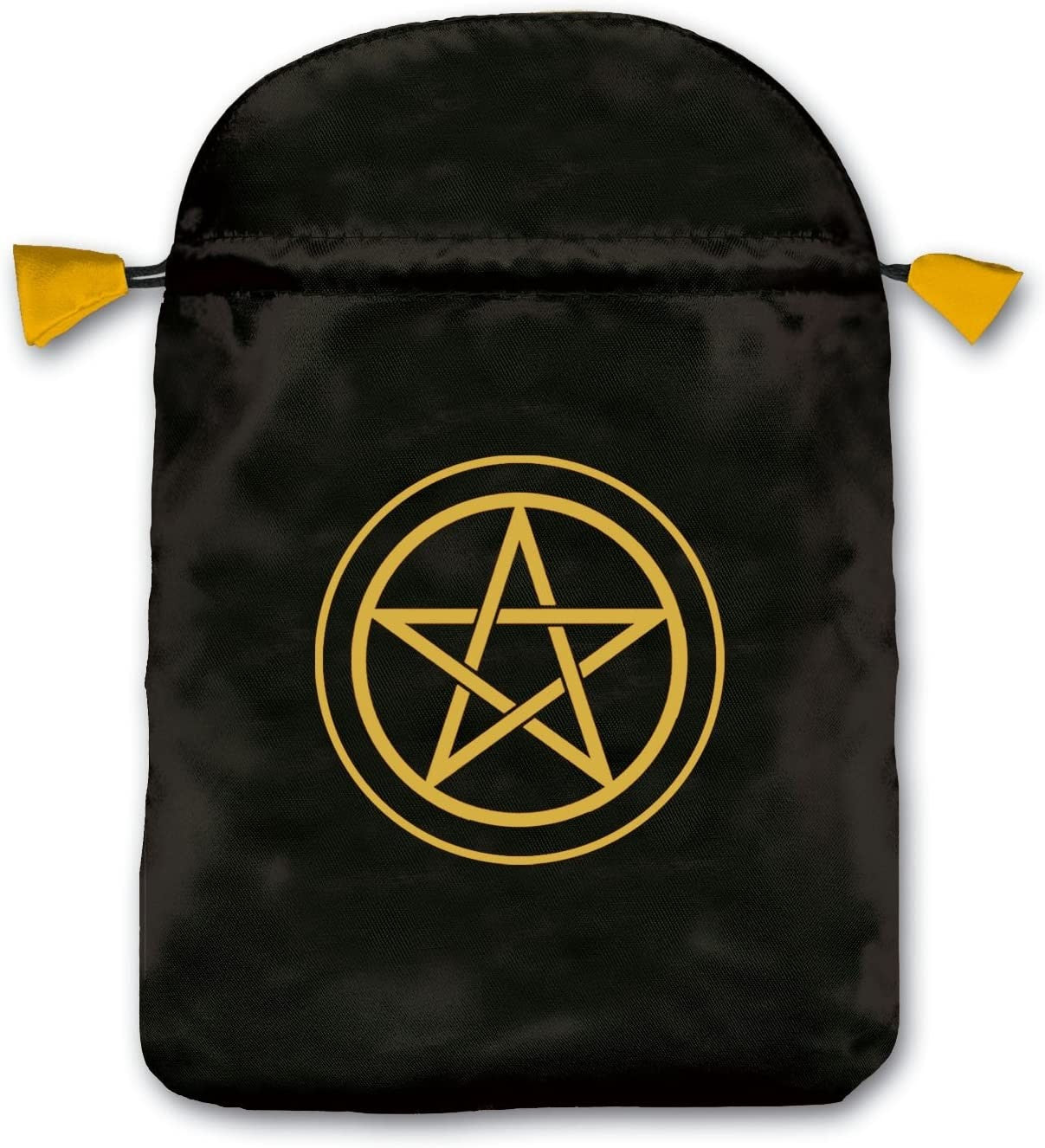 Pentagramm Satin Tarot-Tasche