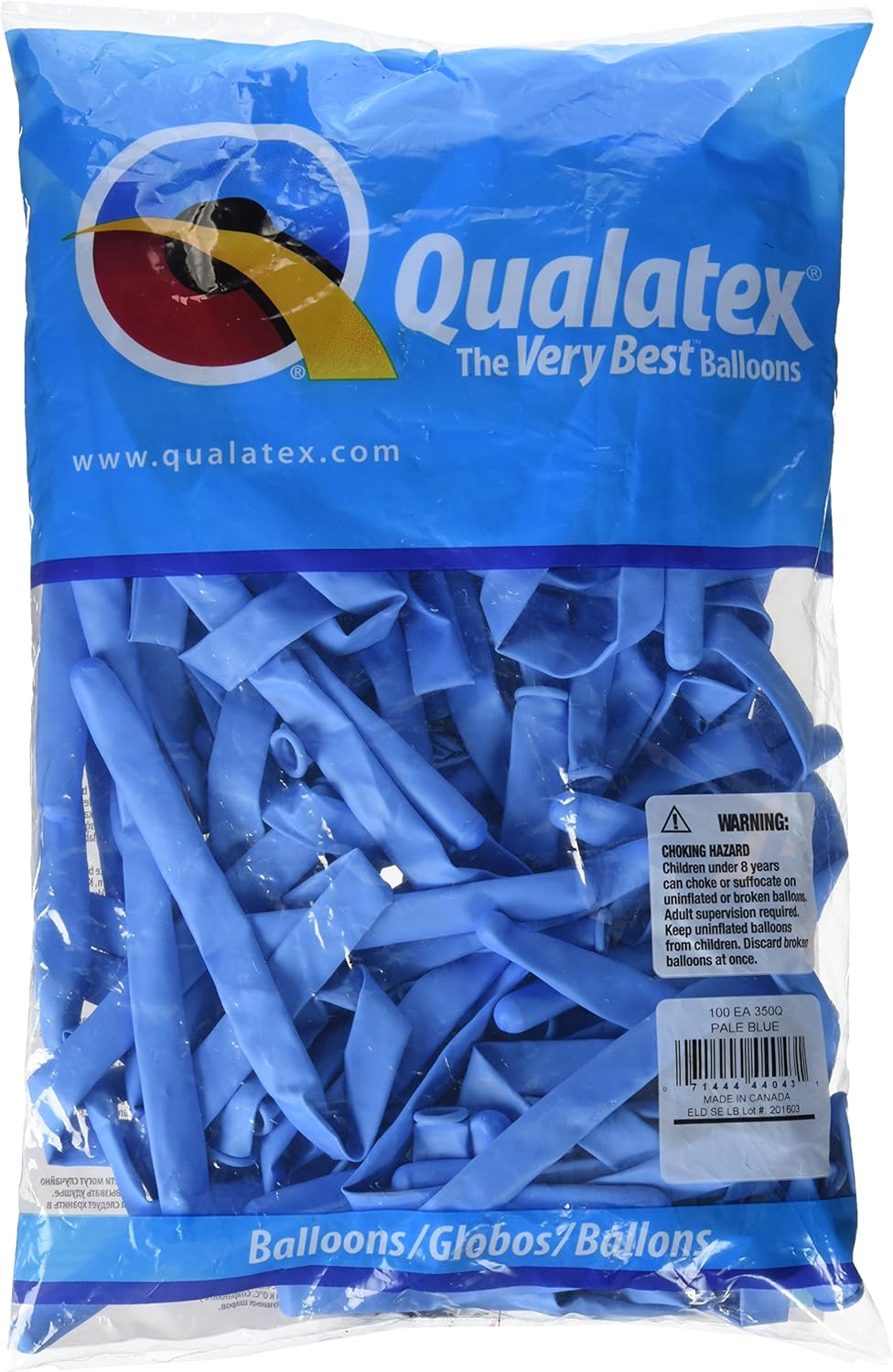 Qualatex 350Q Latex Balloons, 3" x 50"