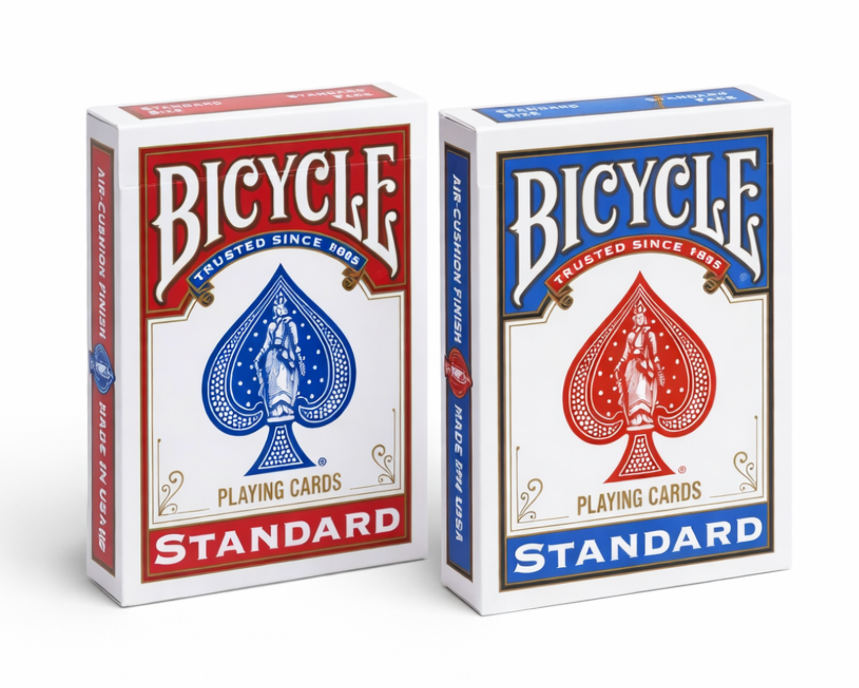 Bicycle Spielkarten Set blau/rot