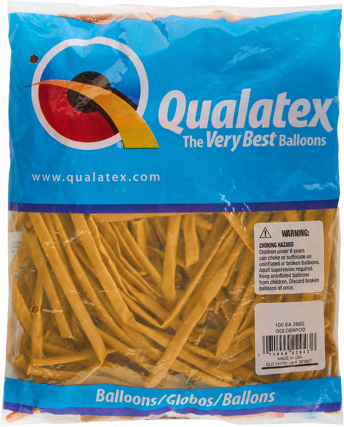 Modellierballons Qualatex 260Q = 2" x 60"