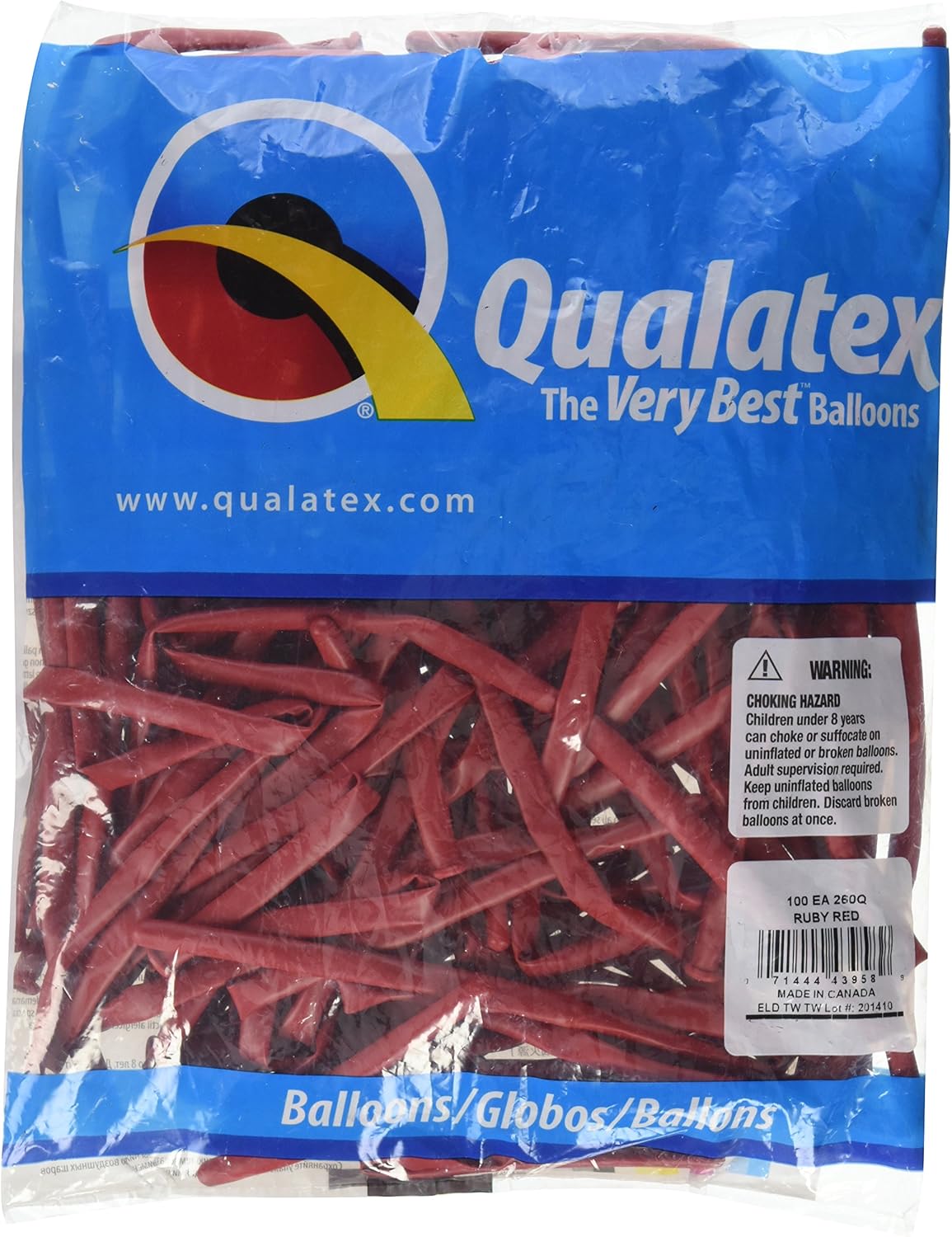 Modellierballons Qualatex 260Q = 2" x 60"