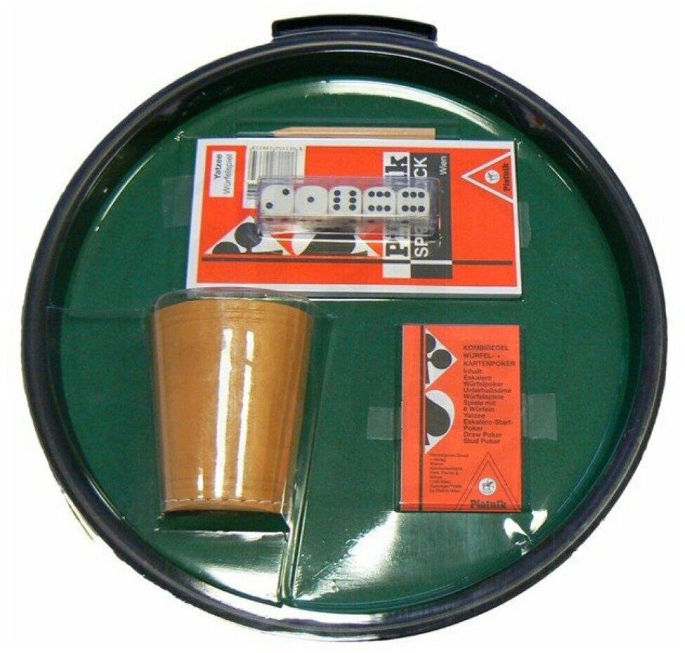 Würfeltablett im Set